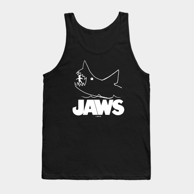 Jaws movie Tank Top by TMBTM